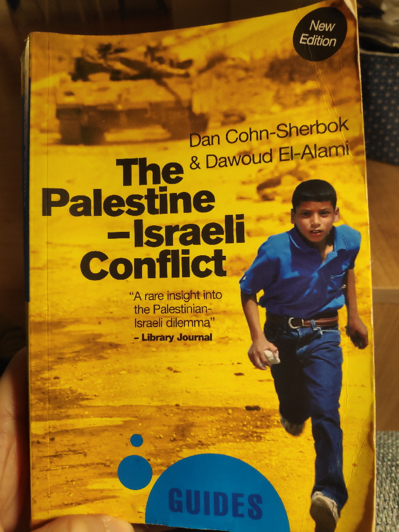 The Palestine-Israeli Conflict: A Beginner's Guide Cover